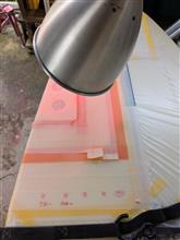 やっぱやり直しボカシ塗装　再施工秘密機器投入