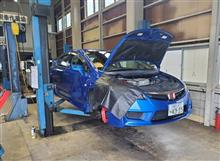 シビックR納車整備