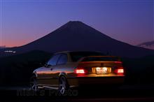 冬至の富士山と