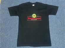 90s FURUIT OF THE LOOM Budweiser Embroidery Tシャツ