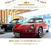 愛車と出会って36年！