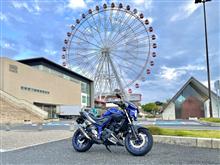 観覧車とコラボ🎡🏍️