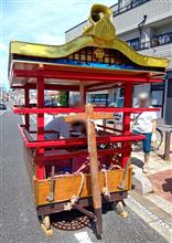 祭りの準備をお手伝い♪