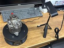 ワゴンR用コンプレッサーをスキャンしてみた