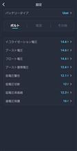 レノジーの走行充電器　ビビリな初期設定値