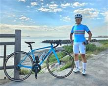 【自転車】塩屋海岸と重信川サイクリングロード