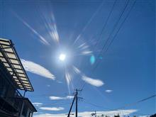 照りつける太陽、火曜日の朝。