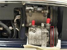 ワゴンRコンプレッサー　ダブルプーリー化2案