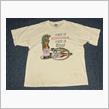 90s GILDAN Budweiser  瓶＆カメレオン Tシャツ