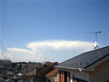 大きな雲が出来てるなぁ。。。