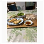 シュウマイの晩御飯