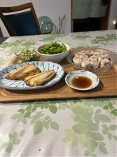 シュウマイの晩御飯