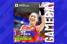 バレー女子 準決勝『日本&#215;ブラジル』放送・配信予定　