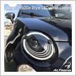 予告。FIAT500e StyleのLEDヘッドライト