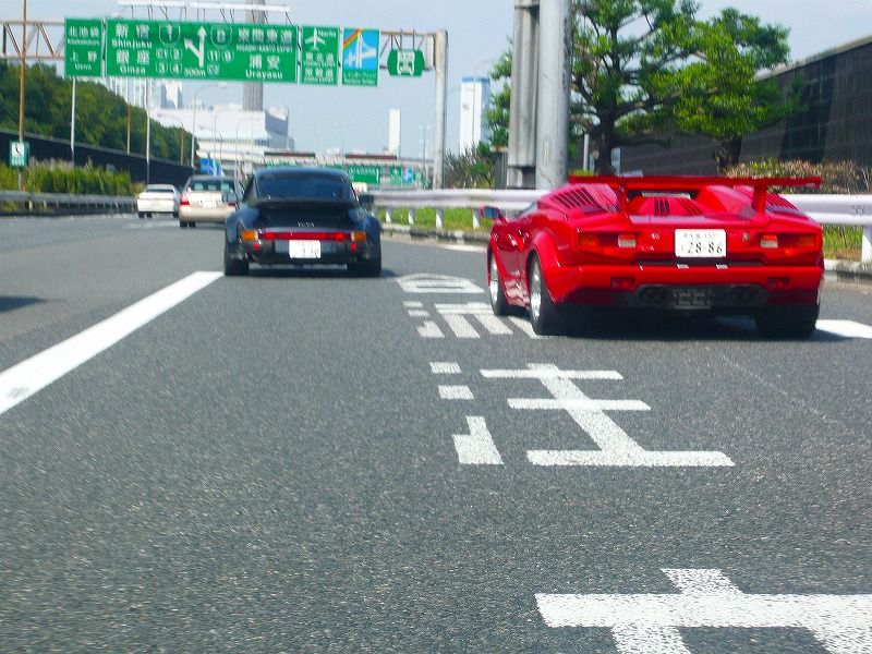 カウンタックとプチツーリング
