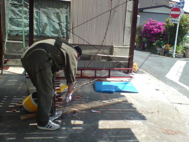 みんなで解体