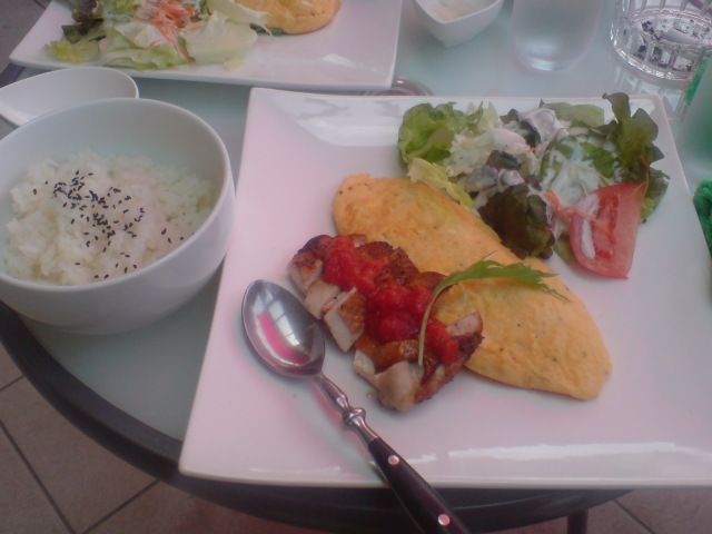 開運テラスでランチ