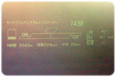 どうでしょうか。エコ運転でしょうか。