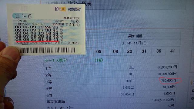 ロト 6 高額 当選