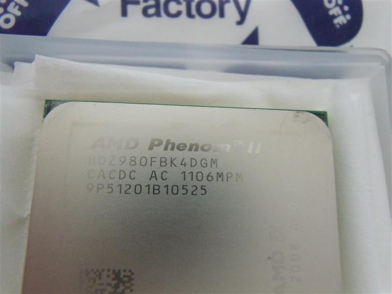 AMD Phenom II X4 980 BE HDZ980FBK4DGM AMD Phenom II X4 980 BE HDZ980FBK4DGM