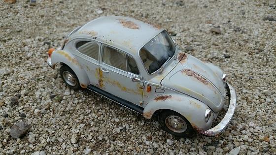 プラモデル】VW 1303S錆塗装仕上げ｜tacoboseのブログ｜2nd