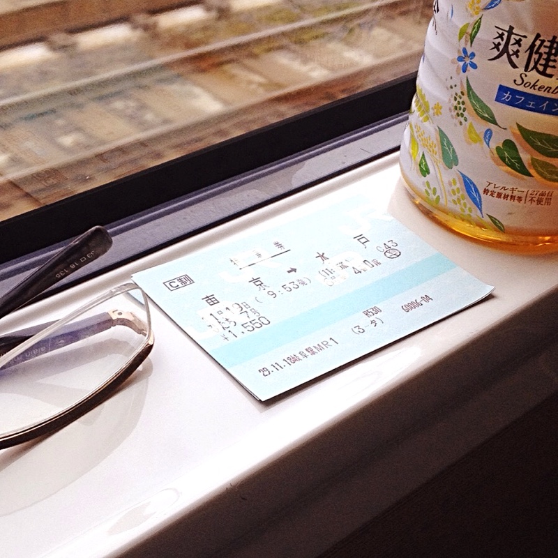 特急「ひたち」7号 車内