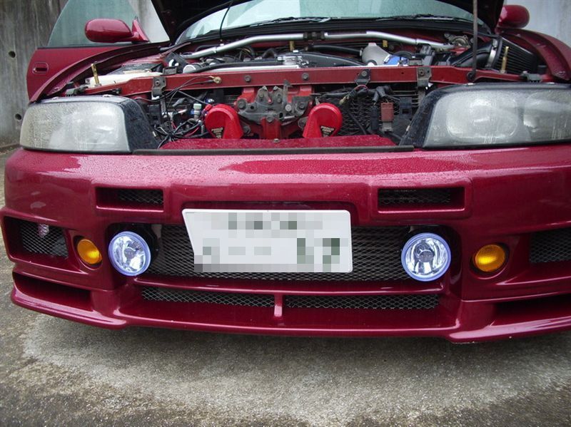 日産スカイラインR33前期 フォグランプ付フロントウインカー