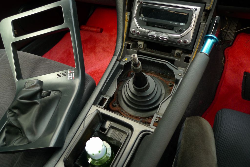 R32 GTR シフトレバー流用＼(^o^)／（日産 180SX・RS13/KRS13型