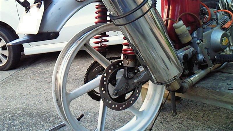 Ns 1リヤホイール リヤディスク化へ向けて ホンダ ベンリィ Cl50 By K Jumbo みんカラ Ns 1リヤホイール リヤディスク化へ向けて ホンダ ベンリィ Cl50 By K Jumbo みんカラ