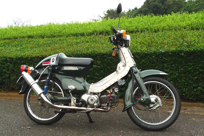 復活！水本レーシング スーパーロングマフラー・・（ホンダ
