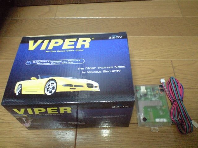 VIPER 330V＋ﾀﾞﾌﾞﾙﾌｨｰﾙﾄﾞｾﾝｻｰ508D取り付け（スバル インプレッサ