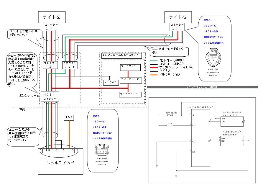 トヨタ ハイラックスサーフ 配線図 RZN180 RZN185 SURF