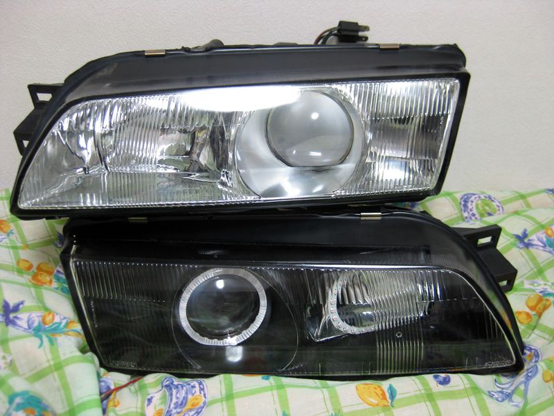 R32 スカイライン ヘッドライト 後期プロ目 ブラックアウト加工 | cprc