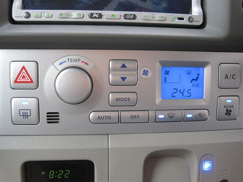 エブリイワゴン DA64W エアコンスイッチパネル LED打ち替え