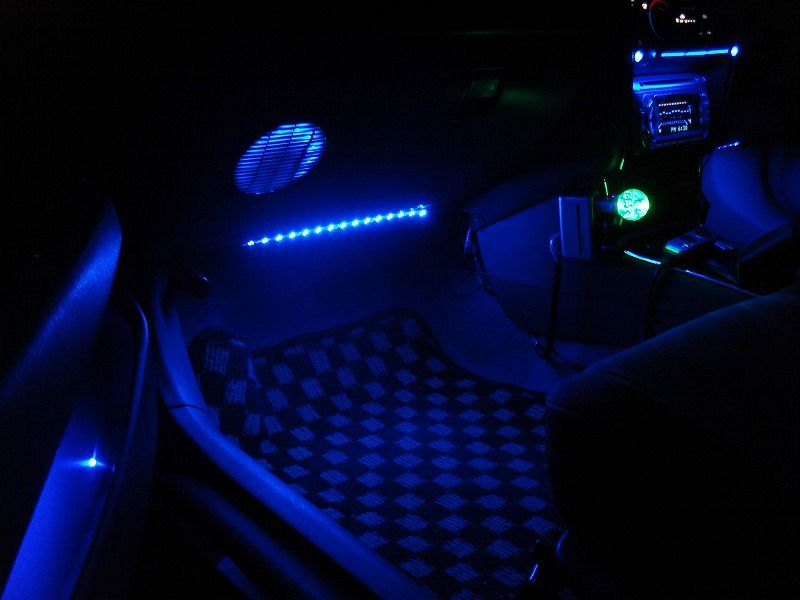 車内のｌｅｄネオン トヨタ スターレット By Ep Style みんカラ