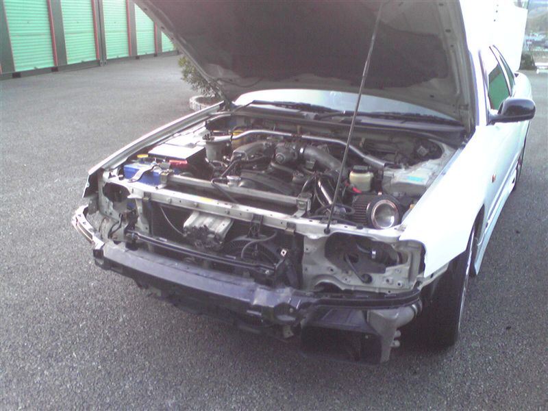 バンパーホースメント修正（日産 スカイラインクーペ・R34）by