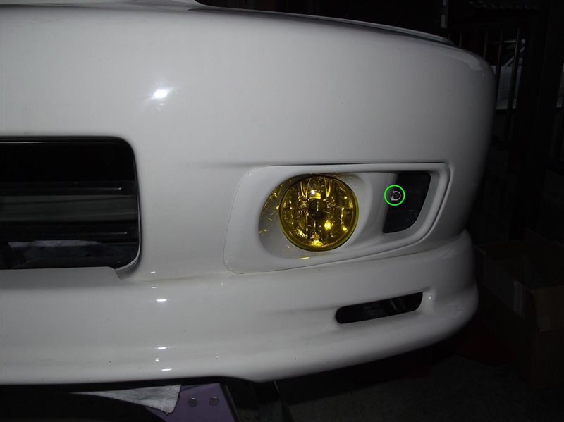 ホンダ EK シビック 95-98y フロント フォグランプ 左右