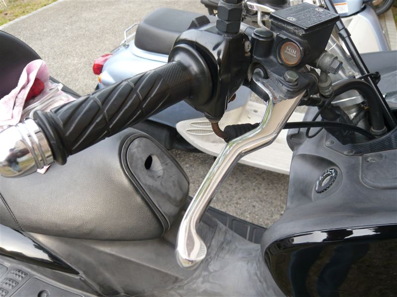 マジェスティ125 ブレーキレバー 鏡面化。マジェスティ125 by bee - みんカラ マジェスティ125 ブレーキレバー 鏡面化。マジェスティ125 by bee - みんカラ