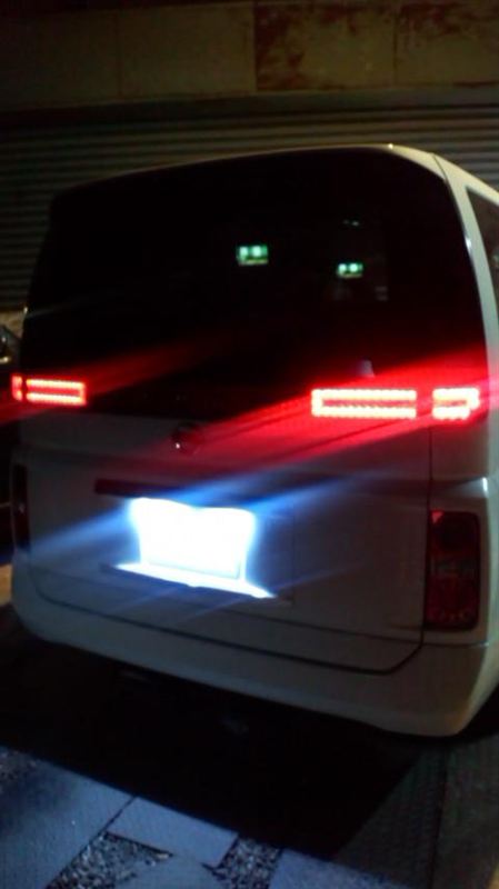 E51 LEDテール 取り付けました。（日産 エルグランド・E51）by