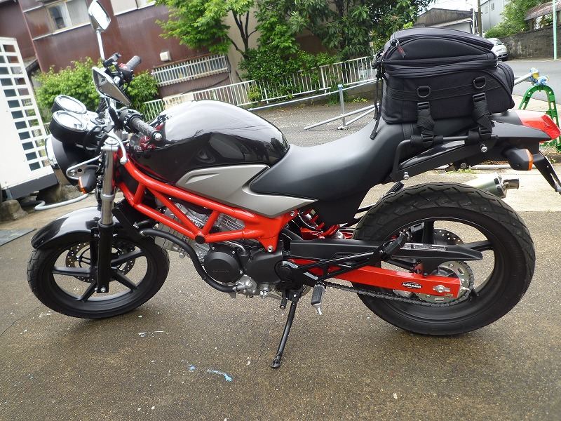 シートバック用取付けステー キャリア 製作 ホンダ Vtr250 By ヒナ太郎 みんカラ