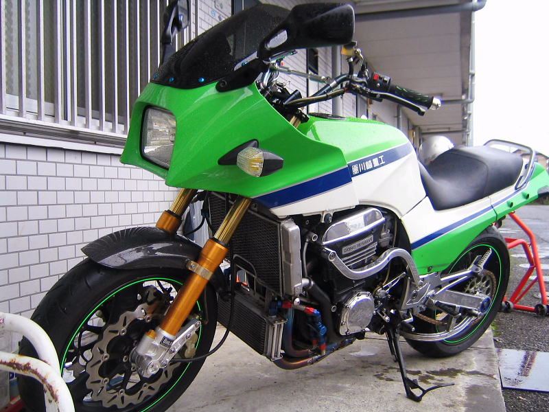 フロントフォーク交換（カワサキ GPZ900R）by 忍者♪ - みんカラ