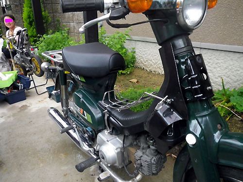 レッグシールド シート交換 ホンダ スーパーカブ50 By Maru Ja12c Ht51s乗り みんカラ