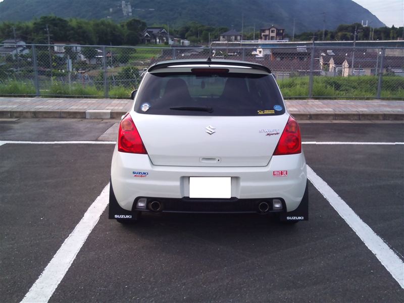 スイフトスポーツ zc31s マッドフラップ 泥除け - メルカリ