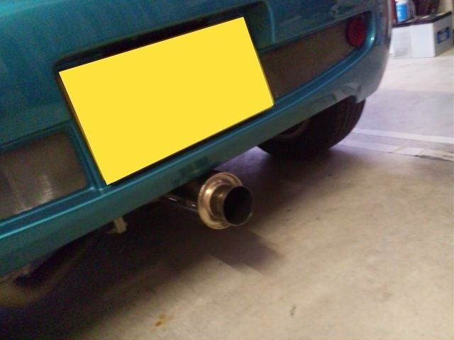 ホンダビート マフラー 5ZIGEN KXR 加工マフラー