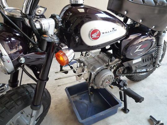 スカット106ccと強化クラッチとキャブとスプロケ（ホンダ
