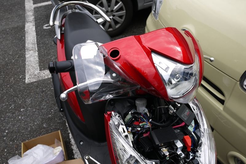 Dio 110 (ディオ110) HONDA純正 ナックルバイザ by wilhelmina - みんカラ Dio 110 (ディオ110) HONDA純正 ナックルバイザ by wilhelmina - みんカラ