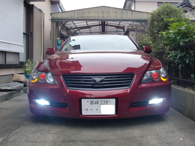 正規品 最終値下げ!! 純正バンパー対応 フォグランプキット マークx120 - 電装品