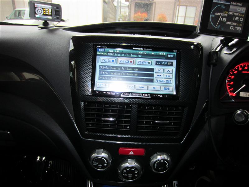 インプレッサ WRX STI (GR/GV) フォレスターtsセンターパネルを ...
