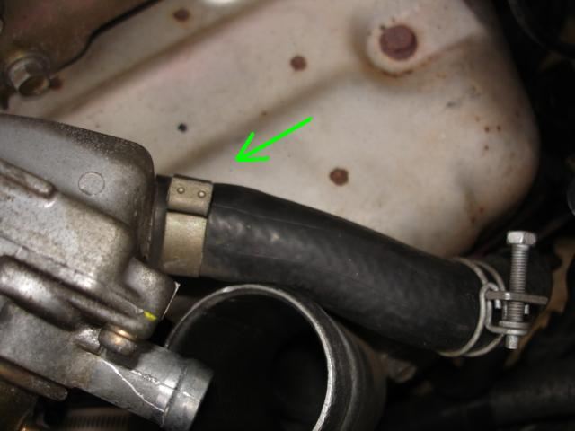 タービンアウトレットパイプ交換①（日産 180SX・RS13/KRS13型