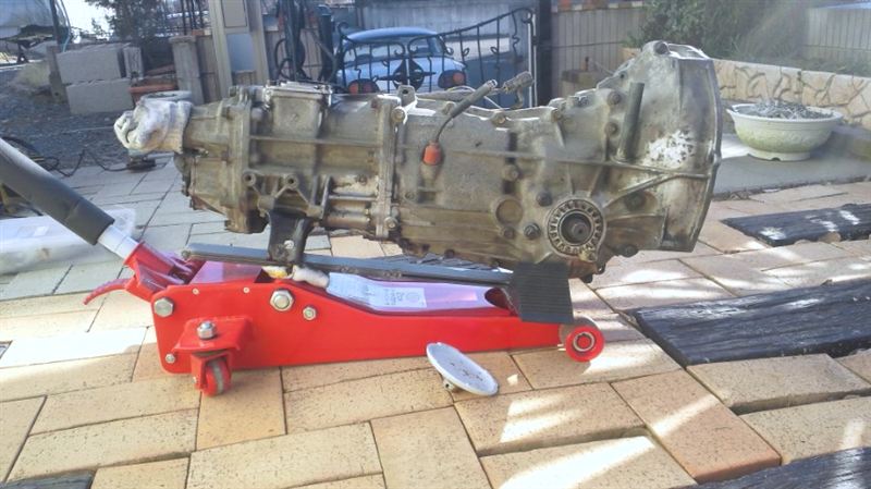 ミッションジャッキの自作その2 スバル インプレッサ Wrx Sti By カッパ みんカラ